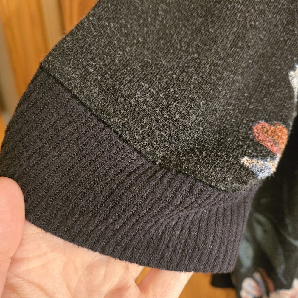Maurices Charcoal Gray Knit Top - Picture 3 of 5